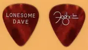 Foghat Lonesome Dave 1st Custom Vintage Guitar Pick - 1979 Boogie Motel Tour