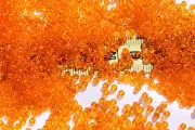 10/0 Old Time Vintage Venetian Trans Orange # 3 Seed Beads/1oz