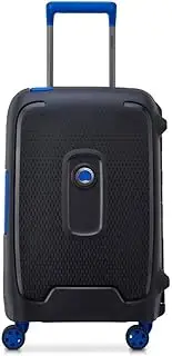 [DELSEY PARIS] Moncey 55cm Carry On Hardsided Luggage Black/Blue