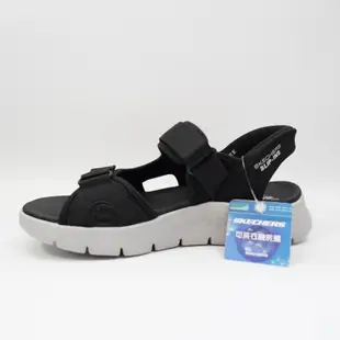 SKECHERS GO WALK FLEX SANDAL 男生款 涼鞋 229210BKGY 運動涼鞋 休閒涼鞋