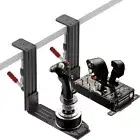 2 Pack Hotas Desk Mount for Flight Sim Game Joystick, Fits Thrustmaster Hotas Wa
