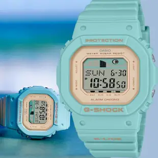 【CASIO 卡西歐】G-SHOCK ITZY 禮志配戴款 G-LIDE 衝浪潮汐女錶手錶(GLX-S5600-3)