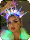 Light up Headband Led Glow Headbands Led Party Concert Headwear Rave Hair Access