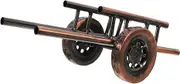 ANDRESLAD Retro Shopping Cart Model Classic Antique Style Trolley Home Bar Decor