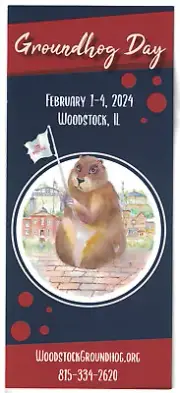 Groundhog Day 2024 Woodstock Illinois Brochure