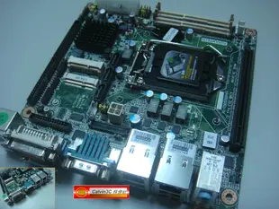 研華 AIMB-203 1150腳位 Intel H81晶片 SATA DDR3 MINI-ITX板 工業工控板 雙網路