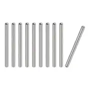 6x70mm Dowel Pins, 10pcs Round Head Flat Chamfered End Dowel Pin