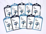 Stampin’ Up! Christmas Gift Tags Penguin Gift Tags Handmade Gift Tags