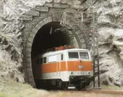 BNIB OO / HO BUSCH 7024 2 TUNNEL PORTALS FOR SINGLE TRACK