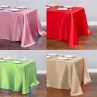 Party Supplies Pure Color Tablecloth Waterproof Birthday Party Tablecloth