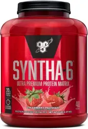 BSN SYNTHA-6 Whey Protein Powder with Micellar Casein, Milk Isolate, Strawberry