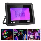 50W 395nm UV Light Blacklight LED Floodlight Lamp DJ Stage Disco Effect Lights