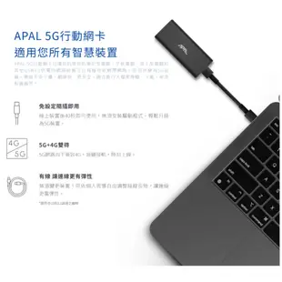 APAL 5G USB行動網卡