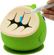 WAZIJ Detachable Large Capacity Suctioned Vinyl Weeding Scrap Collector,Weeding Vinyl Tool,Vinyl Collection Box Green