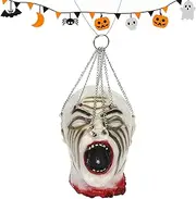 Halloween Human Heads Prop | Party Decoration Realistic Indoor Outdoor Scary Prop - Halloween Party Props Exquisite Horrible Body Parts for Doorways Walls