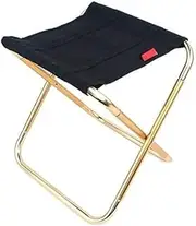 Outdoor Camping Stool, Folding Stool Portable Stool Lightweight Camp Aluminium Alloy Stools, for Camping Fishing Picnic Travel and Hiking