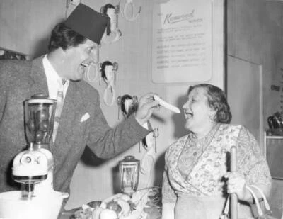 Famous British Magician & Comedian Tommy Cooper No 18 Old Photo