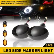 LED Side Marker Light Turn Signal For Flowing Mini Cooper R56 R55 R57 R58 2set (for: Mini)