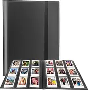 432 Pockets Photo Album for Fujifilm Instax Mini Camera, Polaroid Camera, for Fujifilm Instax Mini 12 11 9 40 99 90 8 7 Evo LiPlay Instant Camera, Polaroid 2x3 Film/Fujifilm Instax Mini Film (Black)