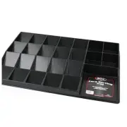 BCW Trading Card Sorting Tray for Pokemon MTG Baseball Sports Cards Black
