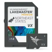 Humminbird 602007-1 LakeMaster Premium Northeast V1 microSD Chart NEW