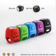 ROCKBROS Bike Electric Horn Silicone Handlebar Bell Waterproof 90 dB Colorful