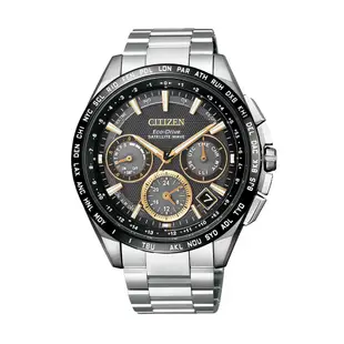 CITIZEN 光動能 超級鈦GPS衛星計時腕錶(CC9015-54F)-黑/43.5mm 錶咖時計