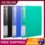 Deli A4 Display Book Folders Presentation Binder PP Document File Booklets 3 PCS
