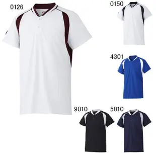 ASICS 短袖棒球練習衣 型號:BAD014