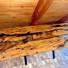 Craystal Clear Epoxy Resin Acacia Dining Coffee Table Top Hallway Decor Gift