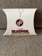 Marvel Deadpool & Wolverine Silicone Keychain RARE Dave & Busters New