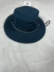 Solar Escape Brimmer Bucket Hat UV50+ Adjustable Sizing Sage Blue