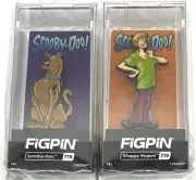 FiGPiN Scooby-Doo! Shaggy Rogers #719 & Scooby-Doo #718 Pins Set of 2