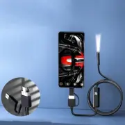 Versatile 3in1 Borescope MicroUsb Typec Camera 480P Resolution