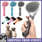 Grooming Brush For Dog Cat Deshedding Tool Rake Comb Fur Remover Reduce Pet Hair