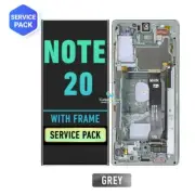 Samsung Galaxy Note 20 OEM LCD Replacement Screen With Frame Gray