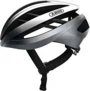 Abus Aventor Road Cycling Helmet, Gleam Silver, Large