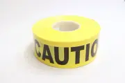 Caution Barrier Tape Yellow 1000' 3" 0421YE300-P1S