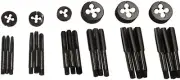 ✨OMEX NEW BSF TAP DIE SET 3/16" - 1/2" 24 PCS SET BRITISH STANDARD FINE THREA