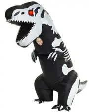 Giant T Rex Inflatable Light Up Kids Costume