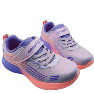 【樂樂童鞋】GOODYEAR固特異運動鞋-藍色 另有紫色可選(女童 男童 女童鞋)