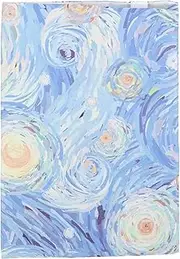 HOMSFOU Hand Made Book Cover Creative Book Sleeve Decorative Cloth Protector for Textbooks and Reusable Scratch Tear Resistant Beautiful Patterns for Enhanced Reading