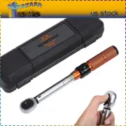 1/4" Drive Click Torque Wrench Snap Socket Ratcheting 2-20Nm 17.7-177 INLB US