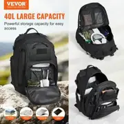 Tactical Backpack 40L Backpack with Molle Mode & Sponge Pad Black