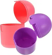 OATIPHO 2Pcs Storage Box Holder for and Privacy Protection Portable and High Temperature Resistant Personal Items Container for Home Travel