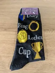Loot Crate Exclusive Harry Potter Crew Style Socks - Free Postage - Fathers Day