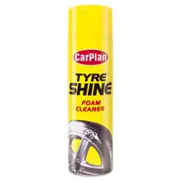 在飛比找PChome24h購物優惠-CarPlan卡派爾 Tyre Shine 免擦輪胎泡沫清潔