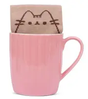 Pusheen Sock In A Mug - Pink