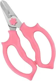 JOINPAYA 2pcs Portable Gardening Scissors Lightweight Stainless Steel Pruning Shears with Ergonomic Non Slip Handles for Easy Trimming of Twigs and Flowers for Home and Random Color