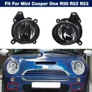 Left Right Front Bumper Fog Light Lamp with Bulb For Mini Cooper One R50 R52 R53 (for: Mini)